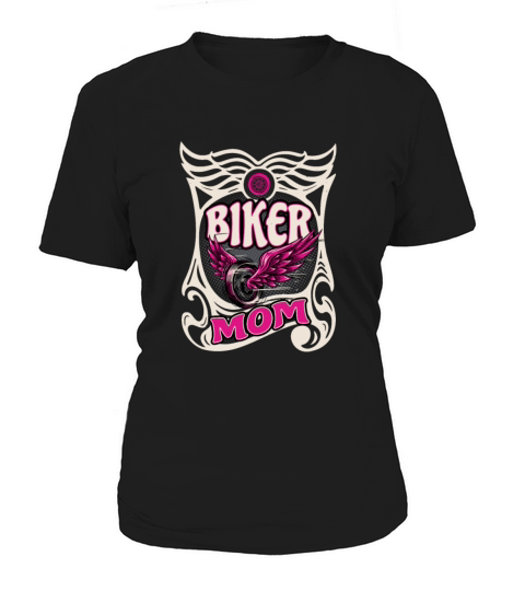 Biker Mom Motorcycle Mother Women Women's T-Shirt