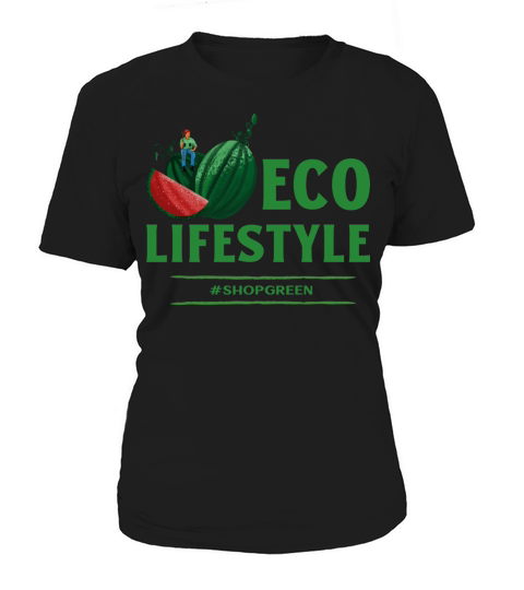 ECO LIFESTYLE SHOP GREEN - COOL VEGAN DESIGN Women's T-Shirt