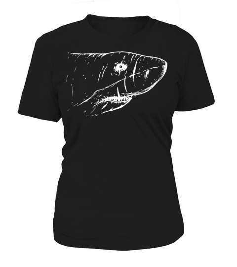 Shark head in hand drawn vintage style Women's T-Shirt