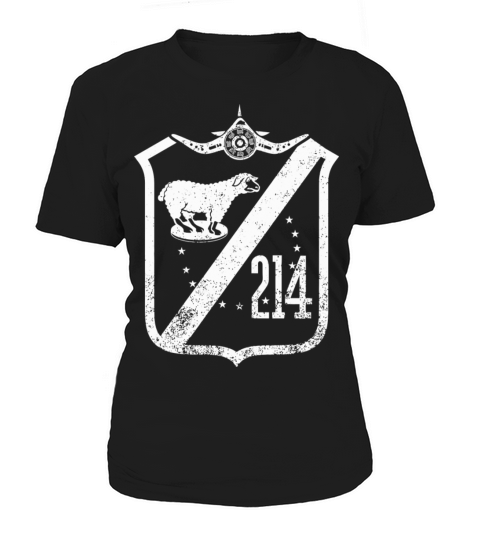 Vintage White Ww2 Squadron Patch Vma 214 Black She Women's T-Shirt