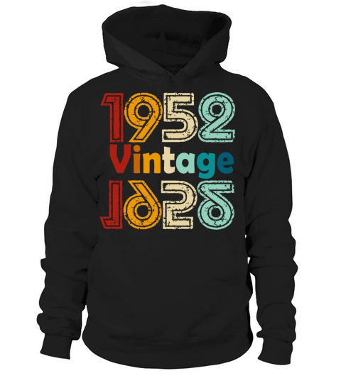 1952 vintage vintage retro birthday gift Hoodie Unisex