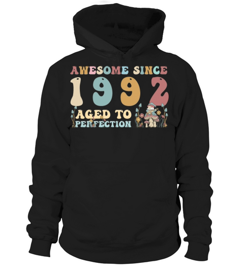 Awesome since 1992 - 31st Birthday - 2023 Groovy Hoodie Unisex