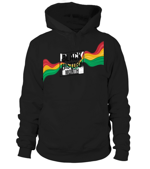 Black history month design logo825 Hoodie Unisex