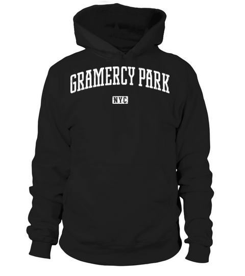 Gramercy Park New York City Vintage Hoodie Unisex