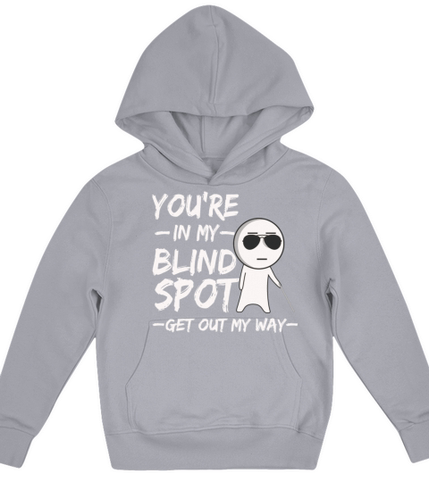 Blind Blindness Awareness Visually Impaired People Kids Hoodie