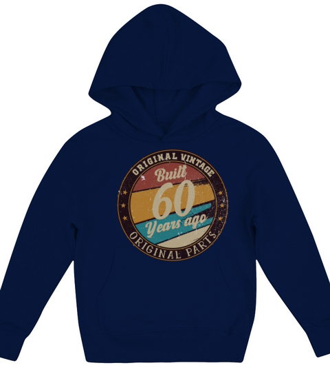 Original vintage built 60 years ago 1961 60th Kids Hoodie