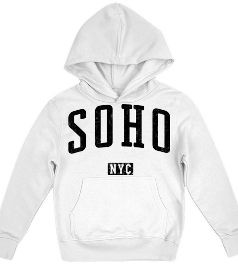 SoHo New York City Vintage Kids Hoodie
