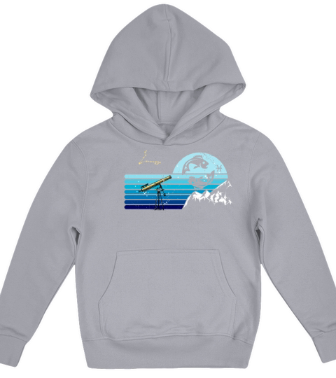 Zodiac Pisces Star Sign Kids Hoodie