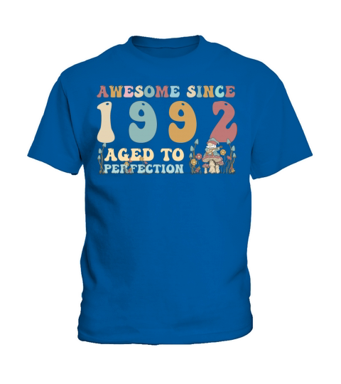 Awesome since 1992 - 31st Birthday - 2023 Groovy Kids T-Shirt