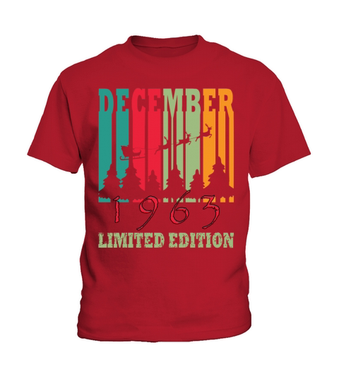 Birth Month December 1963 Vintage Kids T-Shirt