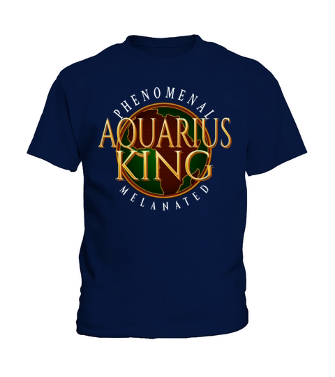 Dope Aquarius King Astrology Zodiac Unapologetical Kids T-Shirt