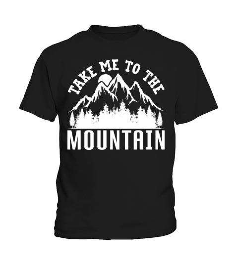 Vintage Mountains Climber Hiker Kids T-Shirt