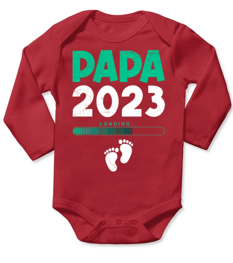 dad 2023 dad to be 2023 father Long Sleeve Baby One-Piece