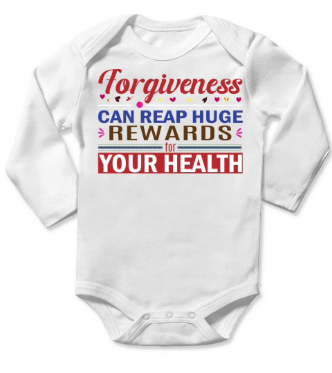 FORGIVENESS Long Sleeve Baby One-Piece