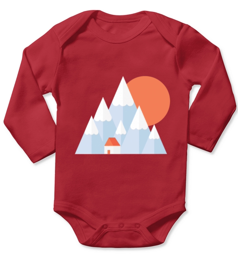 Snow Valley Long Sleeve Baby One-Piece