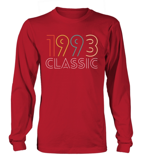30 Years Vintage 1993 Retro 30th Birthday Long sleeved Unisex