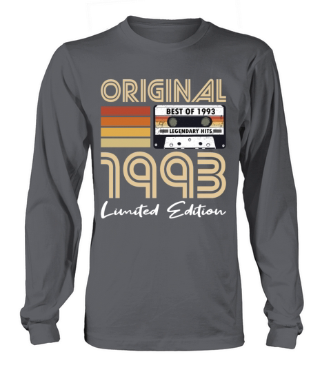 30th birthday vintage 1993 original 1993 Long sleeved Unisex