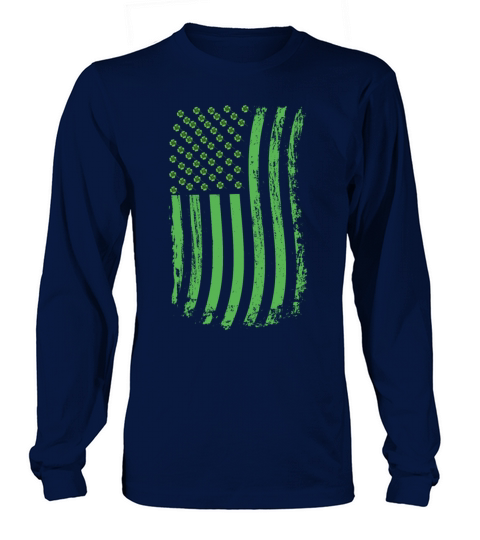 American Grown Irish Roots Design Ireland Patricks Long sleeved Unisex
