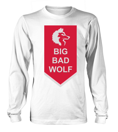 big bad wolf quote Long sleeved Unisex
