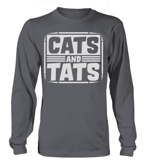 cats and tats quote Long sleeved Unisex