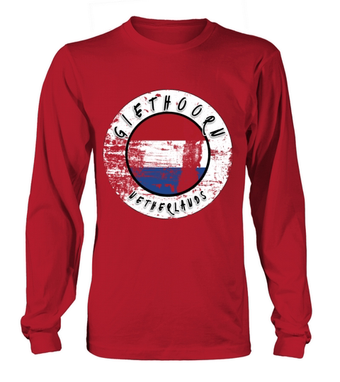 Giethoorn Netherlands Vintage Long sleeved Unisex