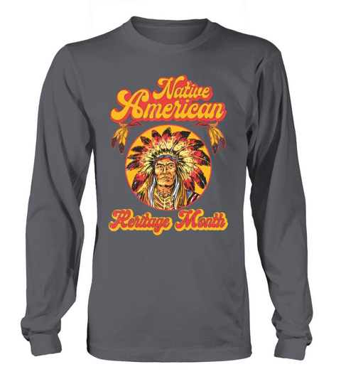 Native American Heritage Month Peace Love Native Long sleeved Unisex