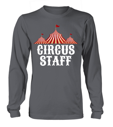 Vintage Circus Themed Birthday Party Event Staff Long sleeved Unisex