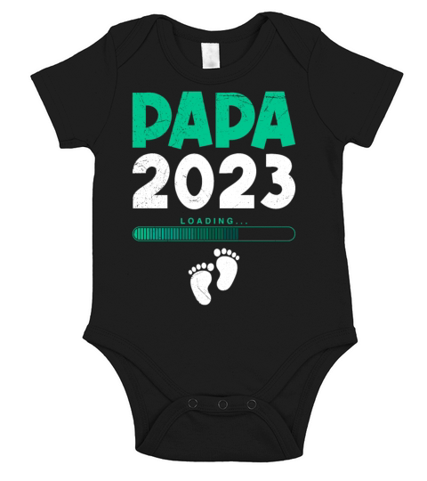 dad 2023 dad to be 2023 father Short Sleeve Baby One-Piece