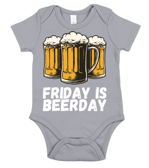 Drinking Beer Homebrew Short Sleeve Baby One-Piece
