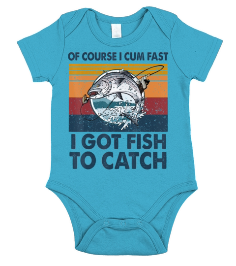 Fishing - O Got Fish Short Sleeve Baby One-Piece