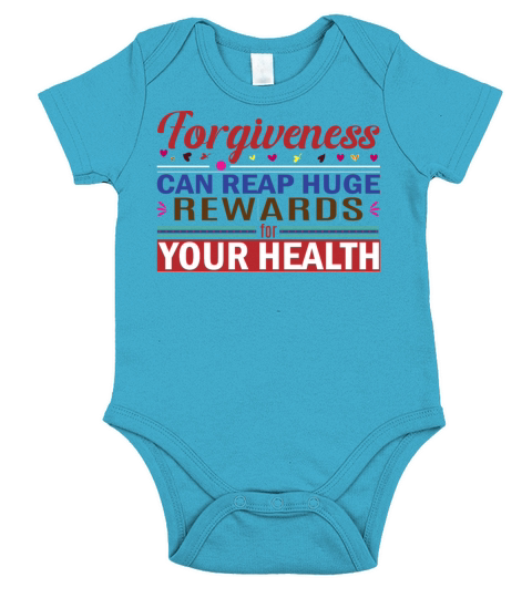 FORGIVENESS Short Sleeve Baby One-Piece