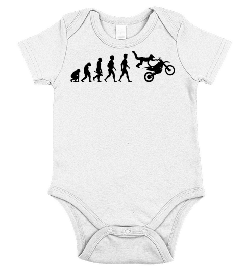 motorrad moped motorcycle motorbike evolution12 Short Sleeve Baby One-Piece