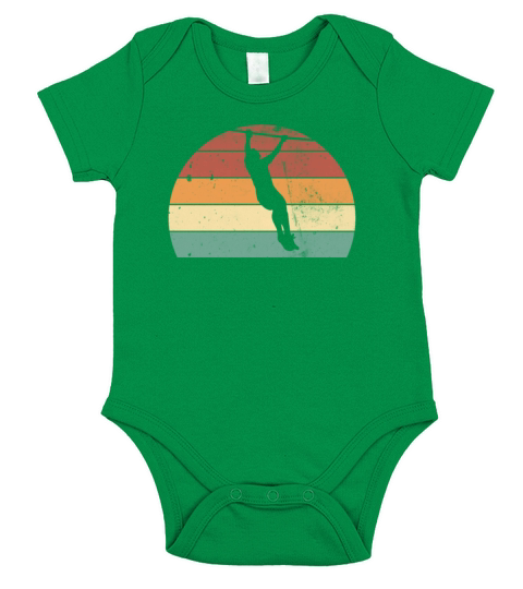 Retro Calisthenics Workout Equipment Short Sleeve Baby One-Piece
