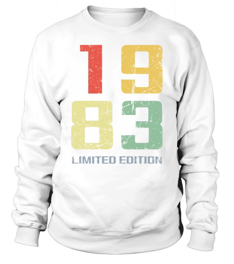 40 Years Vintage 1983 Retro 40th Birthday Sweatshirt Unisex