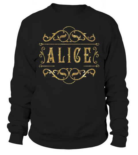 Alice gold Sweatshirt Unisex