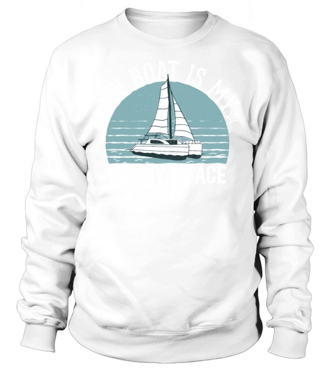 Catamaran Captain Quote Funny Tow Hulls Sailing Sweatshirt Unisex