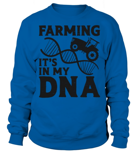Farming Farmer Dna Vintage Tractor Sweatshirt Unisex