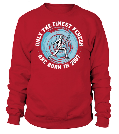 Fencers born in 2007 Birthday Vintage Sweatshirt Unisex