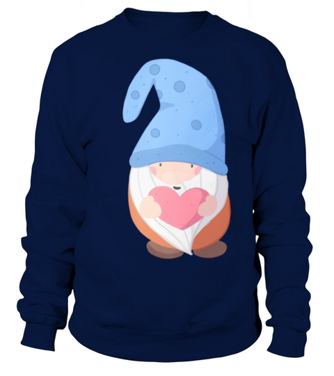 Love Gnome Valentines Day Merch Gift for Her Him2 Sweatshirt Unisex