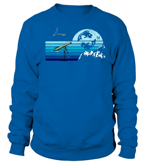 Zodiac Pisces Star Sign Sweatshirt Unisex