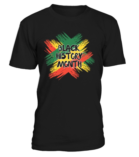 Black History Month USA Afro America African T-Shirt Unisex