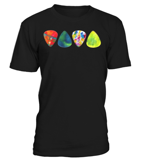 Vintage Guitar Picks T-Shirt Unisex