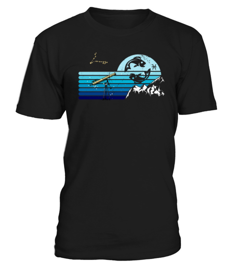 Zodiac Pisces Star Sign T-Shirt Unisex