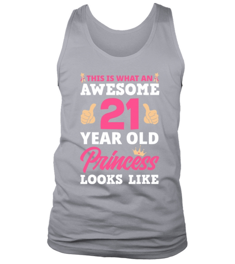 21st Birthday Women Funny 21 Years Old Birthday Gi Tank Top Unisex