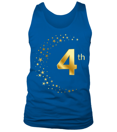 Anniversary Birthday day of honor gift Legends 4th Tank Top Unisex