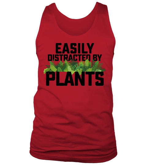 Easily Distracted By Plants Tank Top Unisex