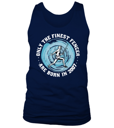 Fencers born in 2007 Birthday Vintage Tank Top Unisex