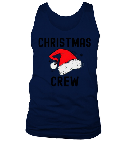 Grunge Christmas Crew Group Hat Matching Pajama Tank Top Unisex