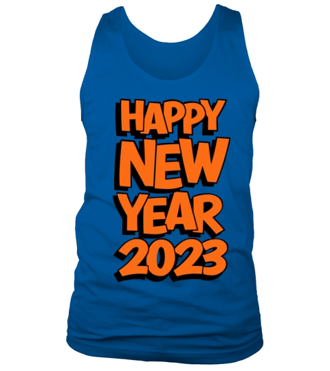 Happy New Year 2023 Tank Top Unisex