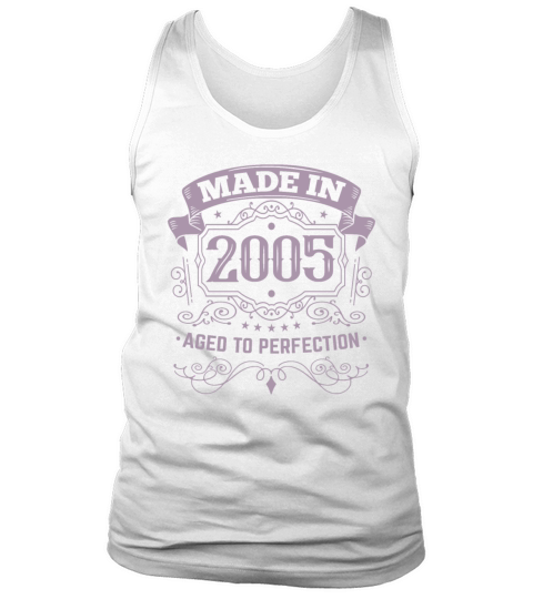 Made in 2005 vintage birthday Tank Top Unisex